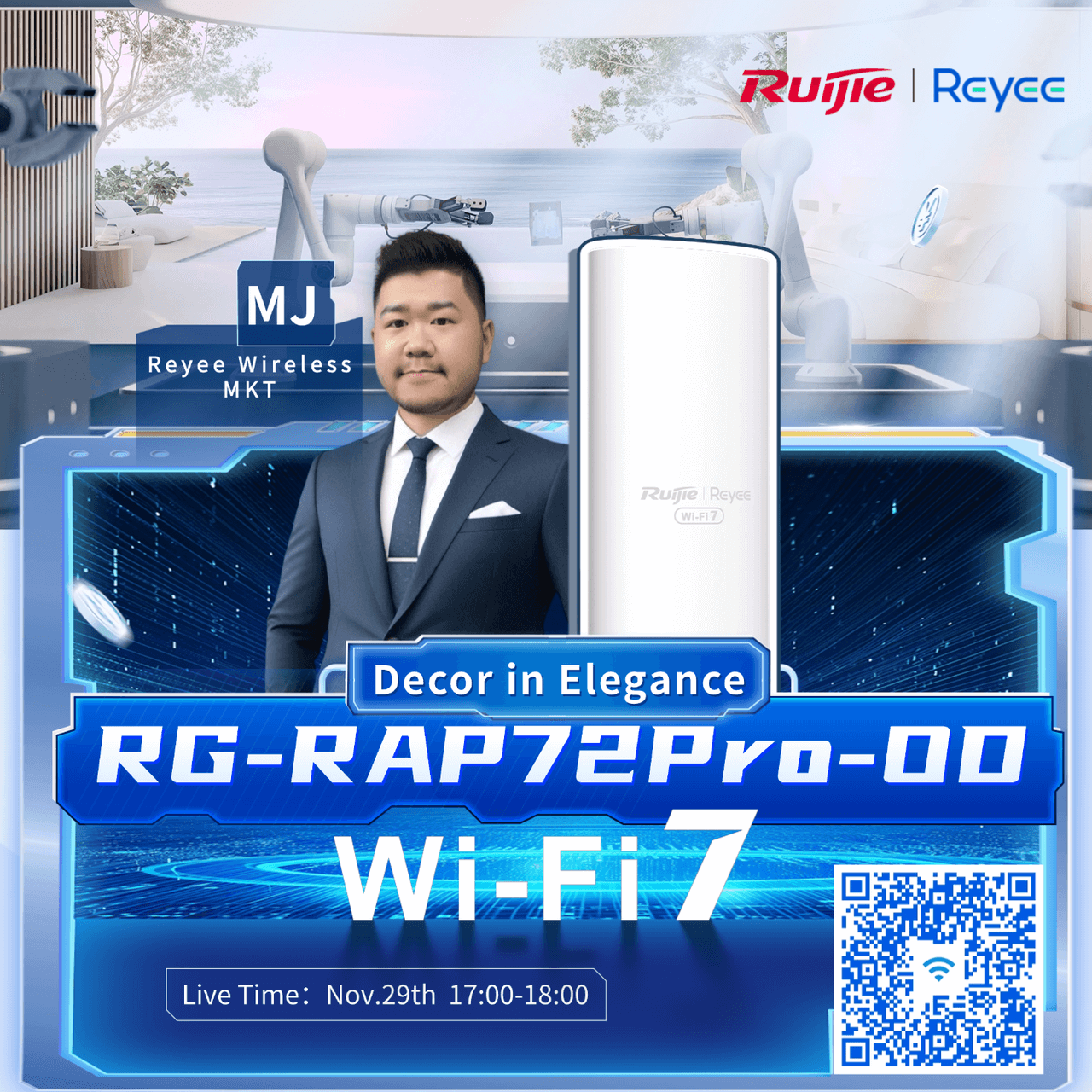 rg-rap72pro-od launch event poster